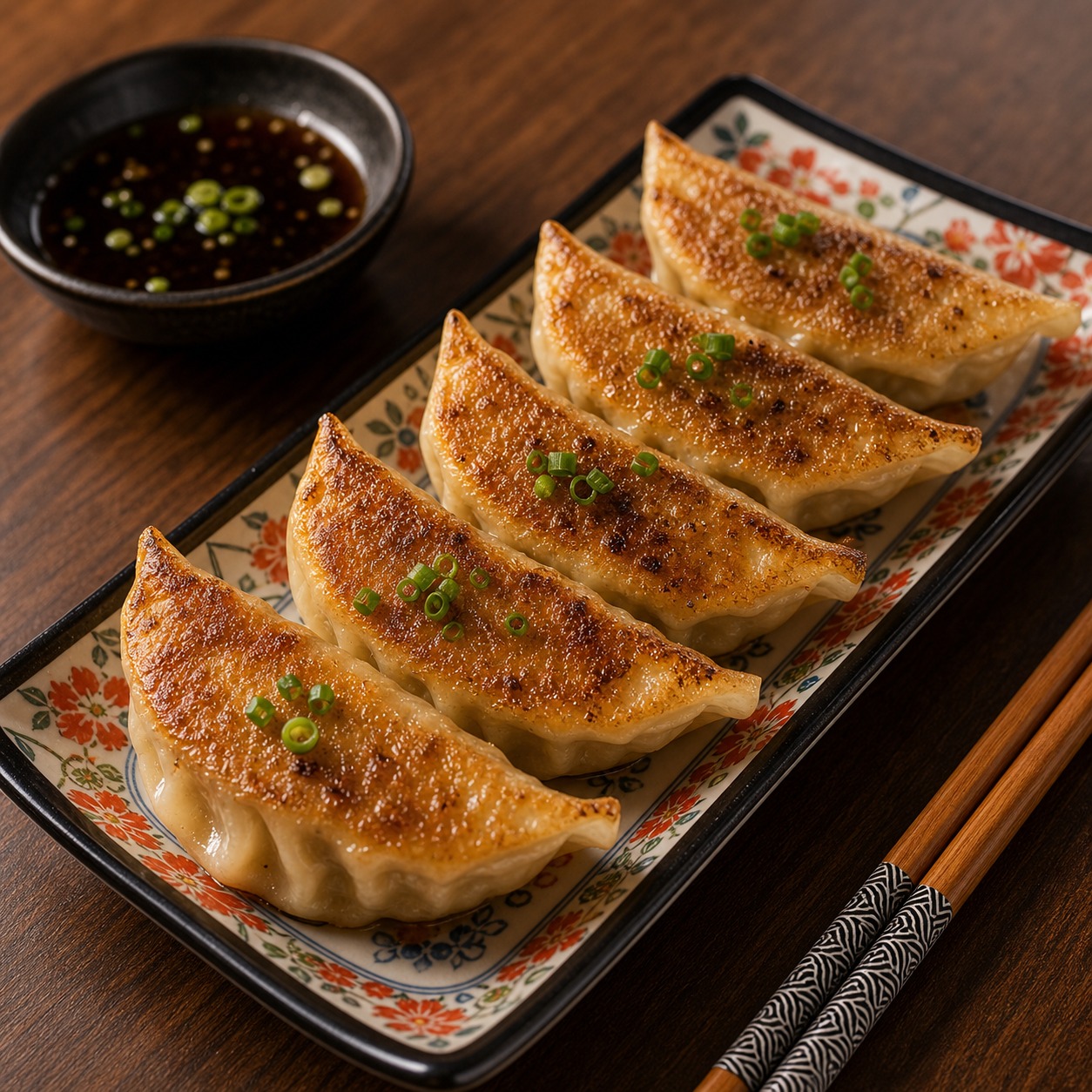Omu Katsu · Gyoza