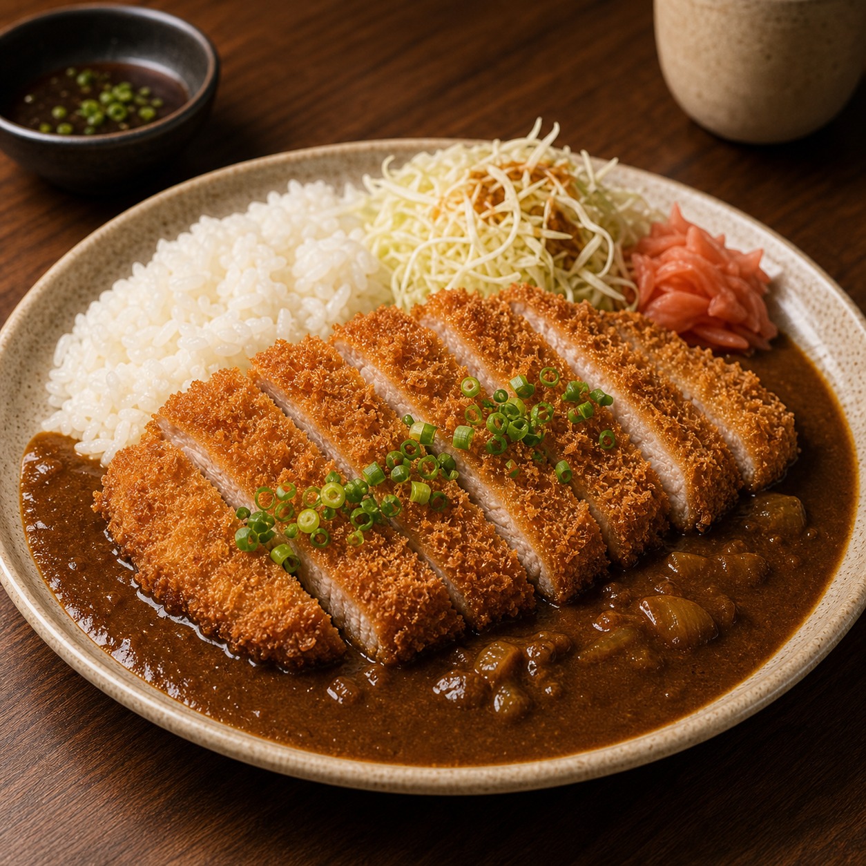 Omu Katsu · Curry katsu