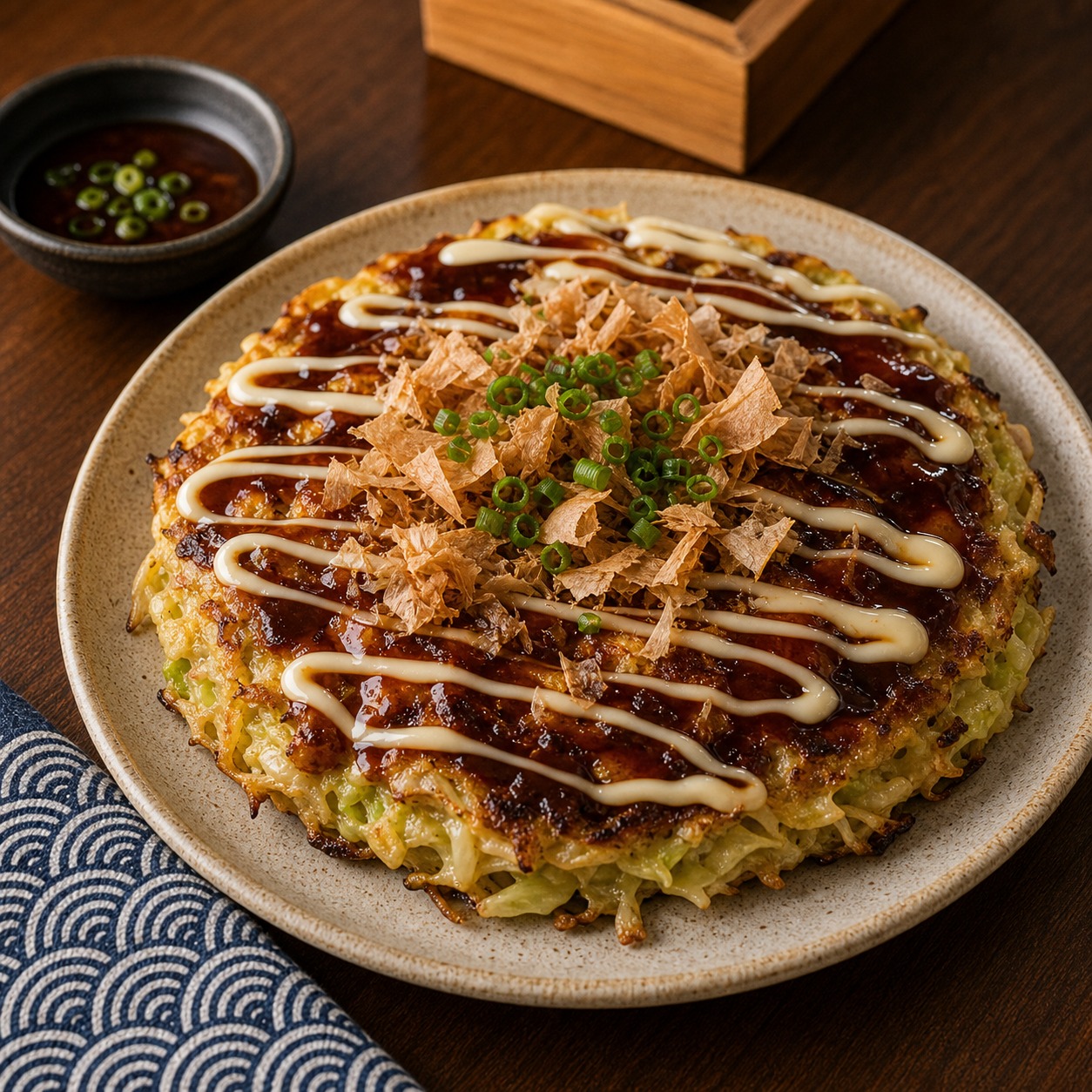 Omu Katsu · Okonomiyaki